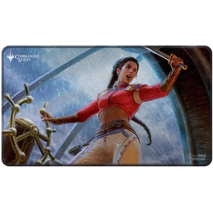 Commander Series 3 Holofoil Playmat: Sisay | Game Grid - Logan