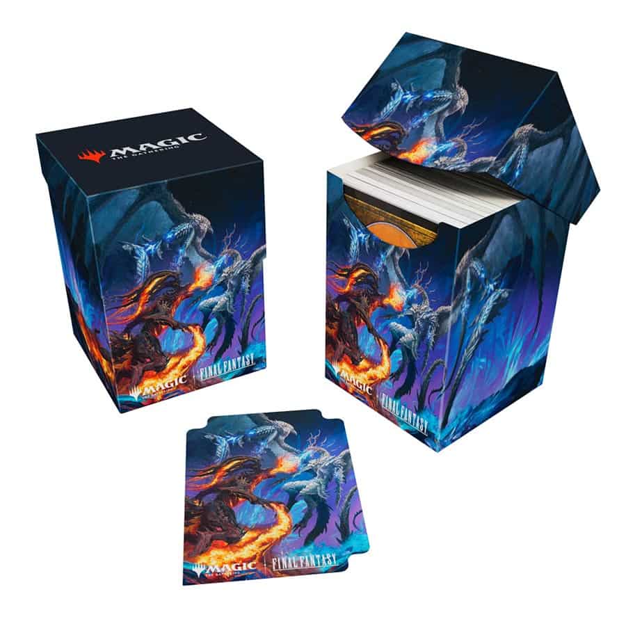 Final Fantasy Deck Box: Bahamut & Ifrit | Game Grid - Logan
