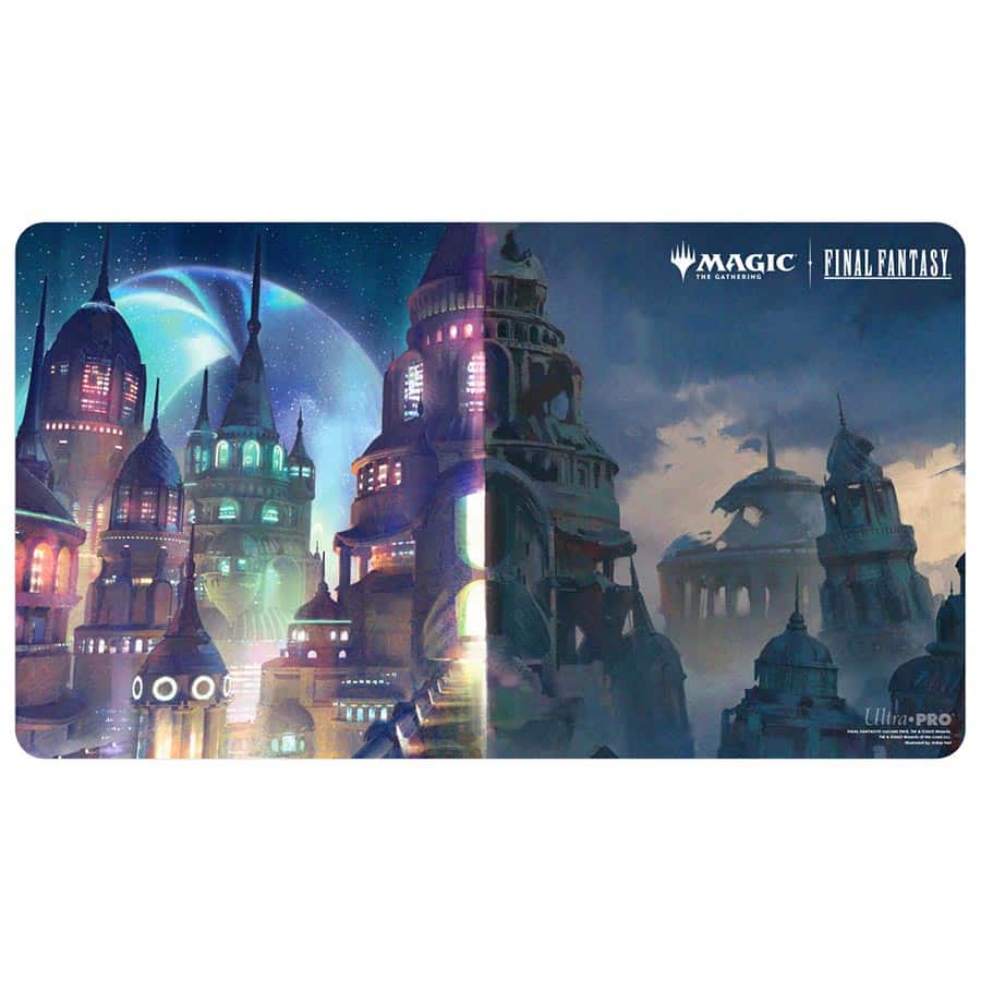 Final Fantasy Playmat: Zanarkand, Ancient Metropolis | Game Grid - Logan