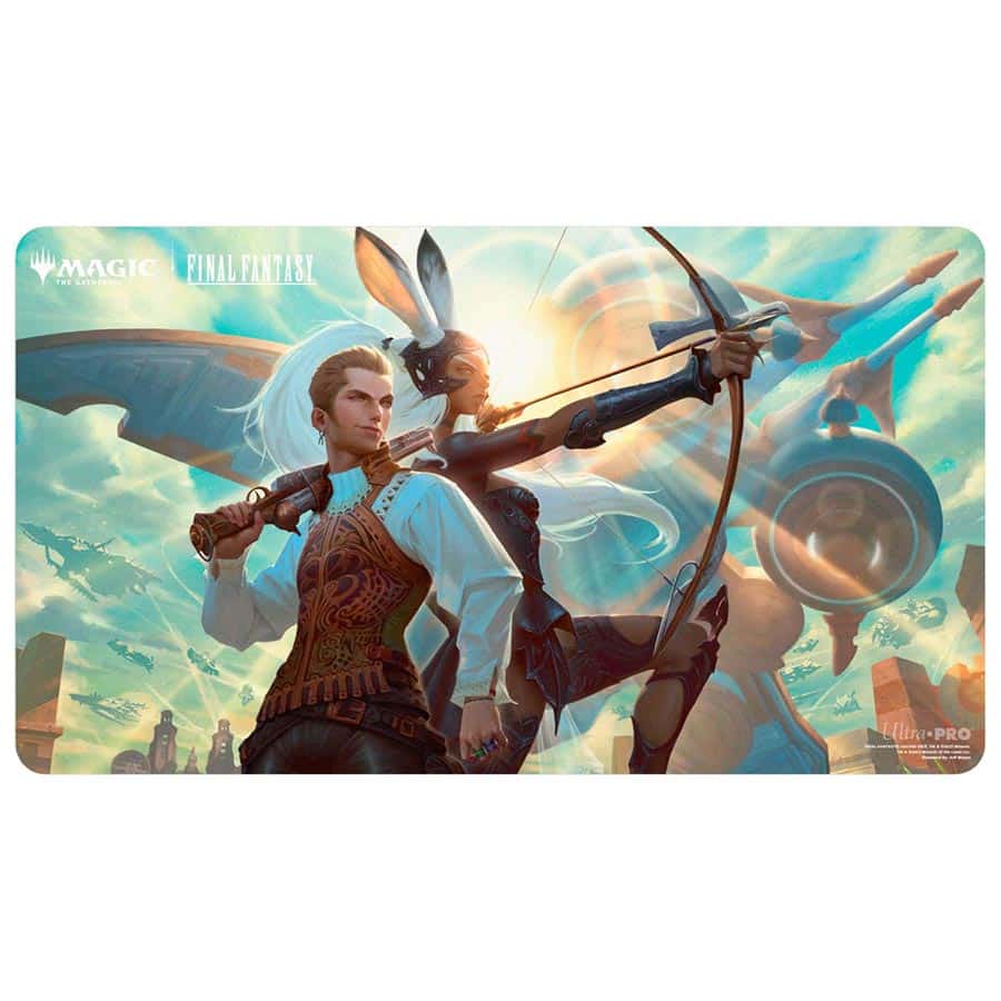 Final Fantasy Playmat: Balthier and Fran | Game Grid - Logan