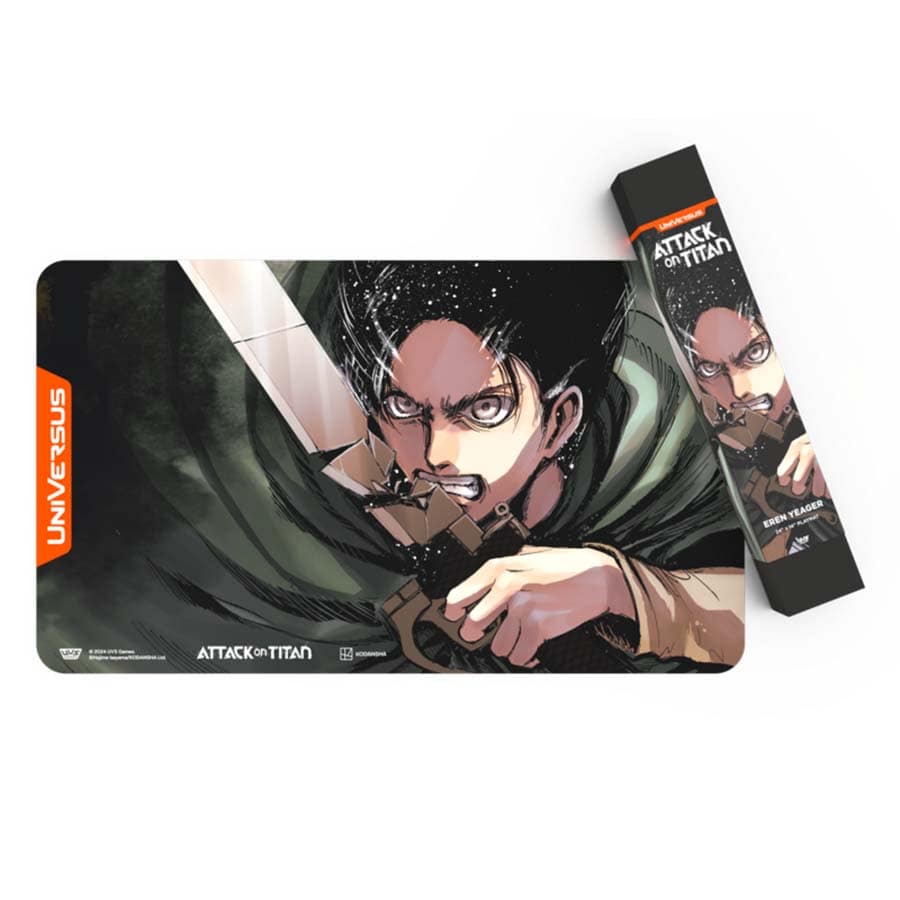 Attack on Titan Playmat: Eren Yeager | Game Grid - Logan