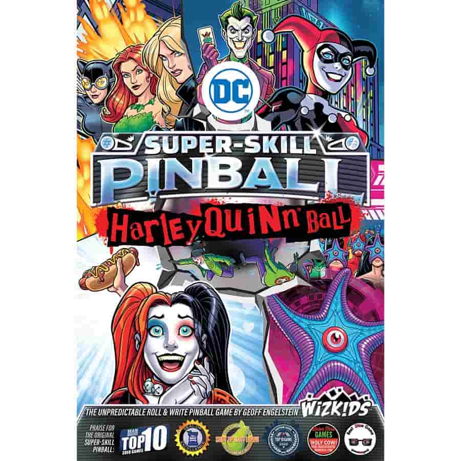 DC Super-Skill Pinball: Harley Quinn Ball | Game Grid - Logan