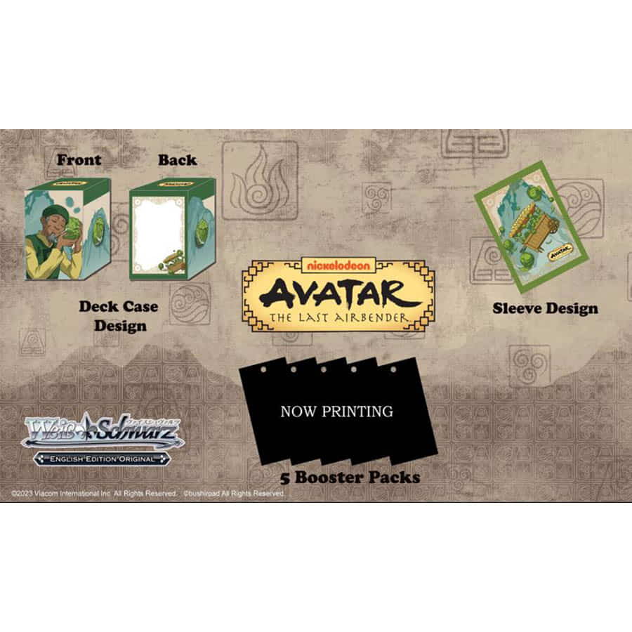 Weiss Schwarz: Avatar: The Last Airbender Supply Set (English Edition) | Game Grid - Logan