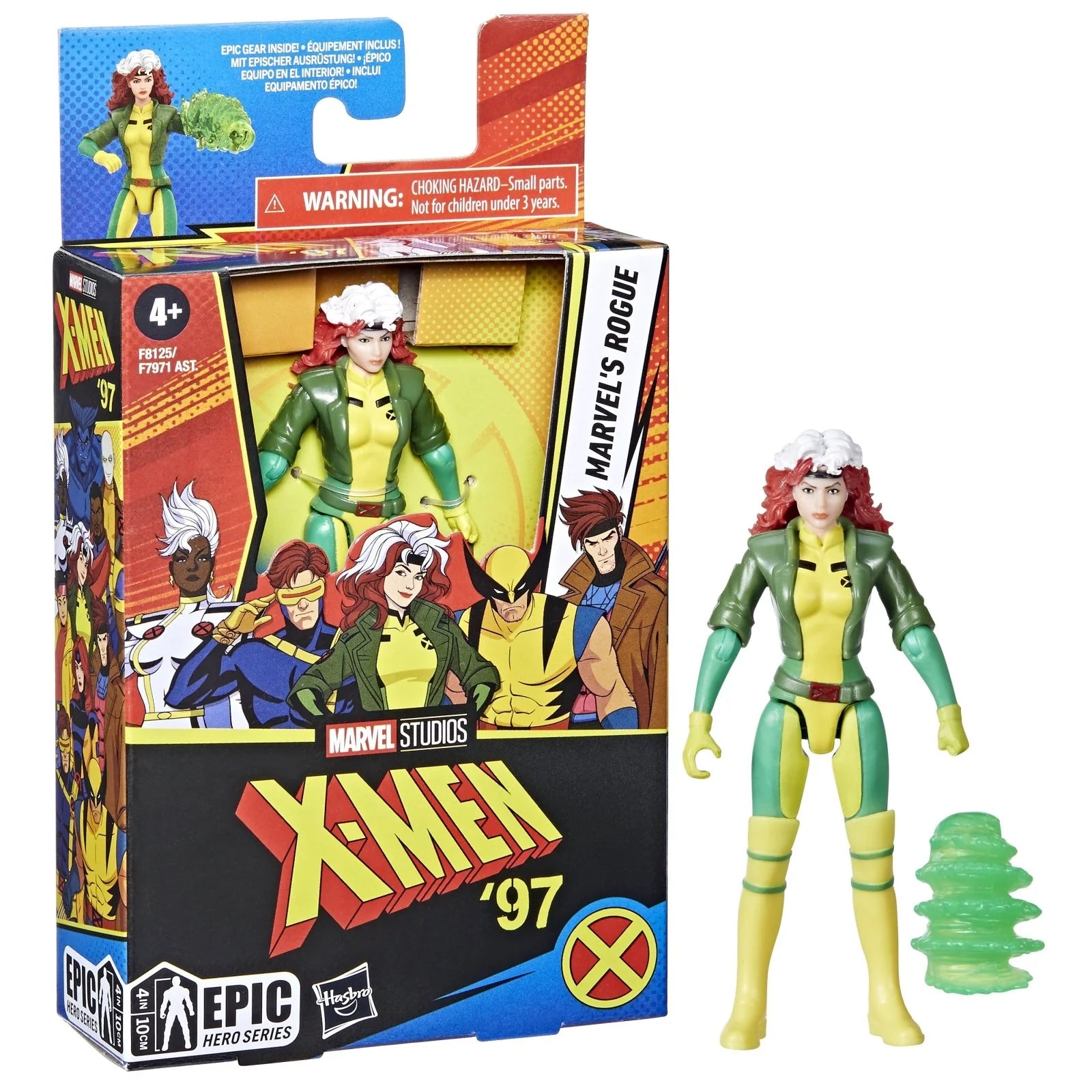 X-Men: 97 Legends 4" Figure: Rogue | Game Grid - Logan