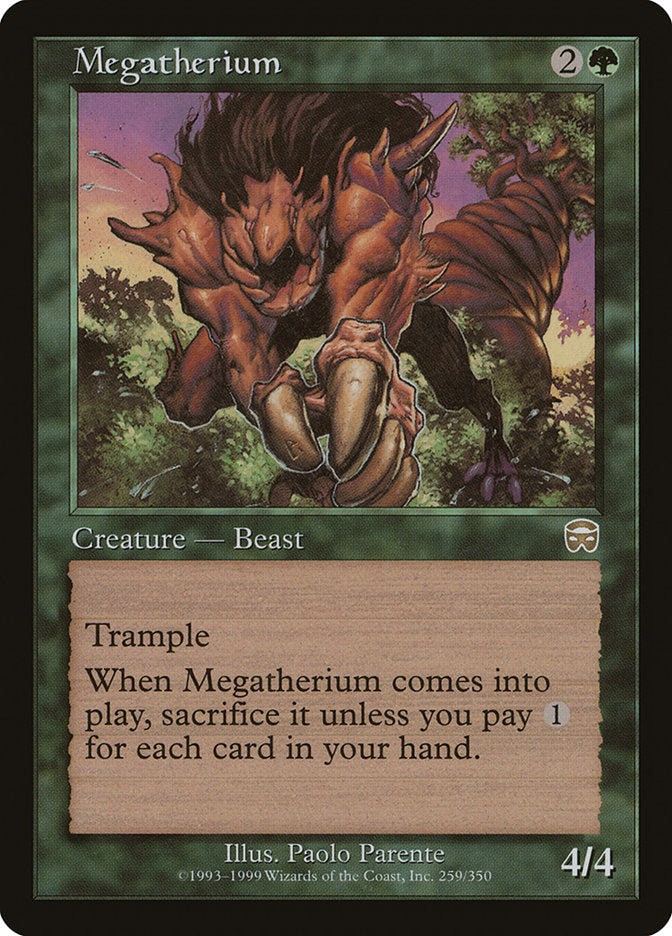 Megatherium [Mercadian Masques] | Game Grid - Logan