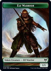 Elf Warrior // Koma's Coil Double-Sided Token [Kaldheim Tokens] | Game Grid - Logan