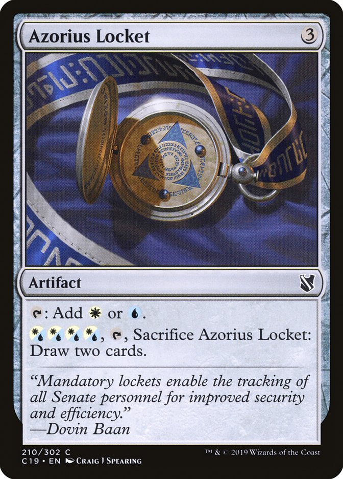 Azorius Locket [Commander 2019] | Game Grid - Logan