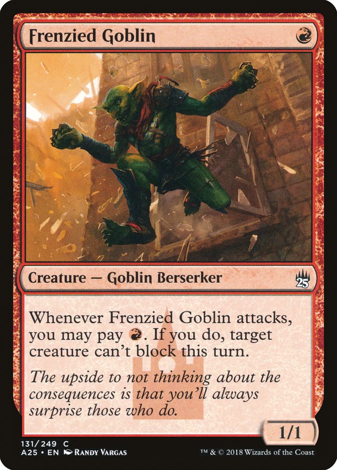 Frenzied Goblin [Masters 25] | Game Grid - Logan