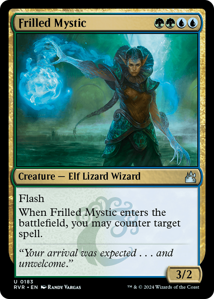 Frilled Mystic [Ravnica Remastered] | Game Grid - Logan