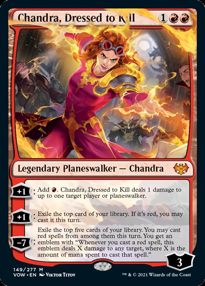 Chandra, Dressed to Kill [Innistrad: Crimson Vow] | Game Grid - Logan