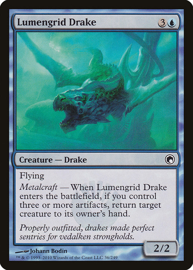 Lumengrid Drake [Scars of Mirrodin] | Game Grid - Logan