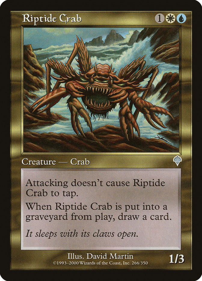 Riptide Crab [Invasion] | Game Grid - Logan