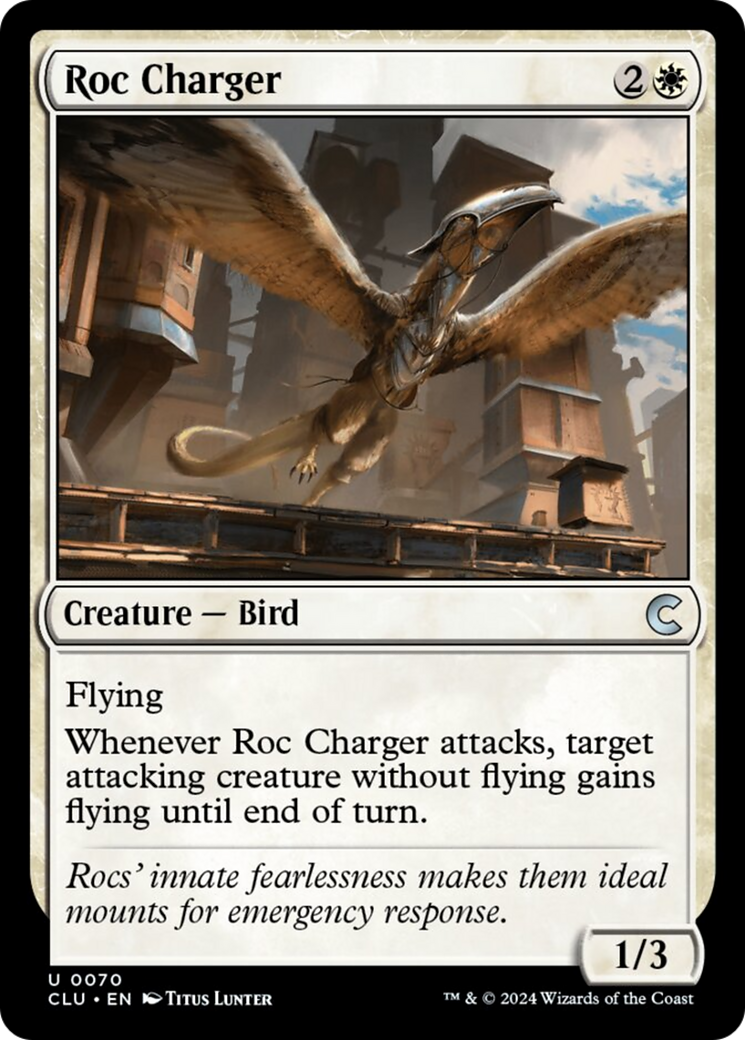 Roc Charger [Ravnica: Clue Edition] | Game Grid - Logan