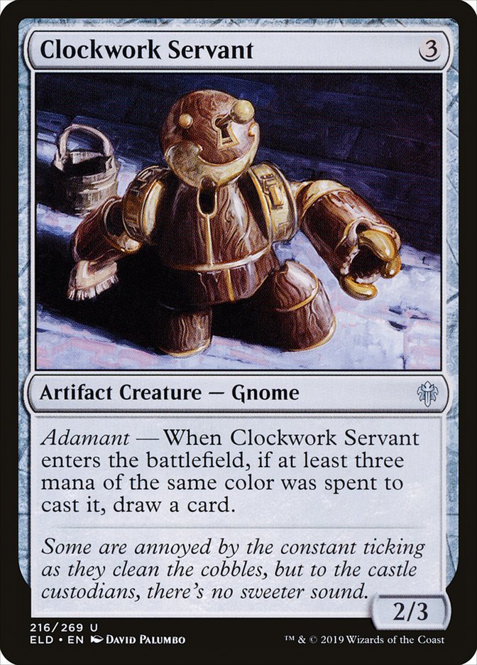 Clockwork Servant [Throne of Eldraine] | Game Grid - Logan