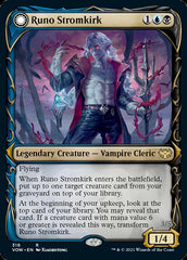 Runo Stromkirk // Krothuss, Lord of the Deep (Showcase Fang Frame) [Innistrad: Crimson Vow] | Game Grid - Logan