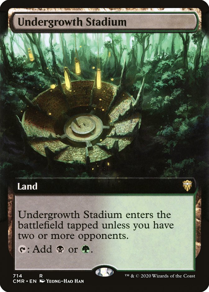 Undergrowth Stadium (Extended Art) [Commander Legends] | Game Grid - Logan