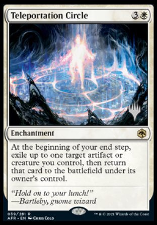 Teleportation Circle (Promo Pack) [Dungeons & Dragons: Adventures in the Forgotten Realms Promos] | Game Grid - Logan