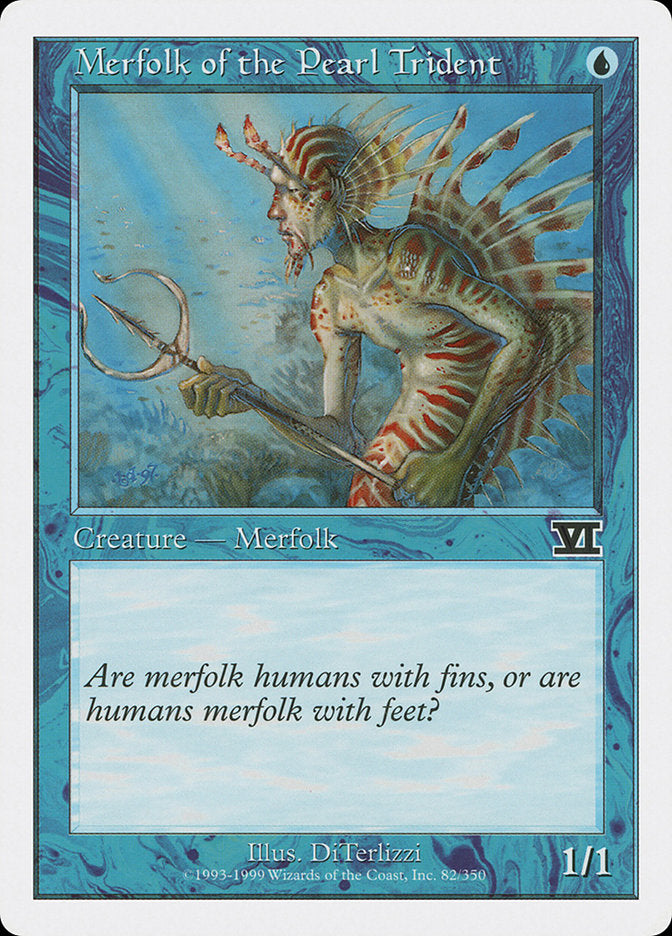 Merfolk of the Pearl Trident [Classic Sixth Edition] | Game Grid - Logan