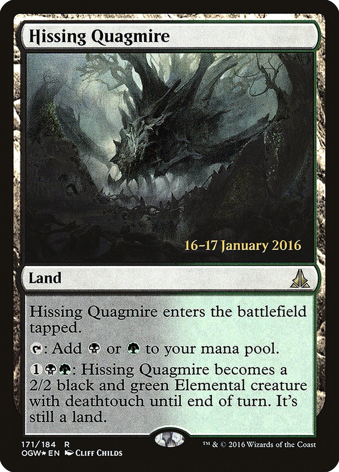 Hissing Quagmire [Oath of the Gatewatch Prerelease Promos] | Game Grid - Logan