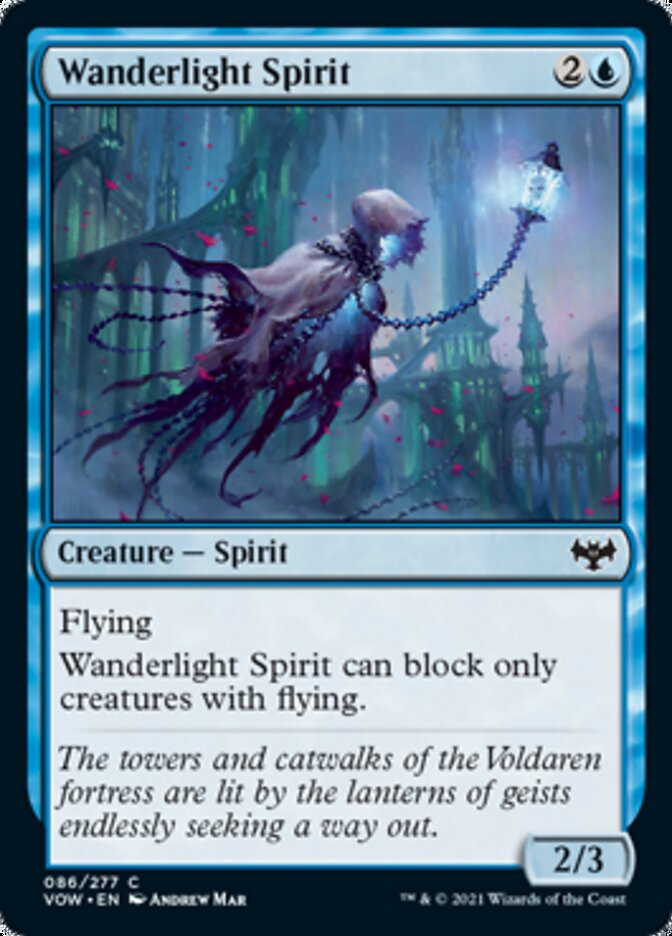 Wanderlight Spirit [Innistrad: Crimson Vow] | Game Grid - Logan