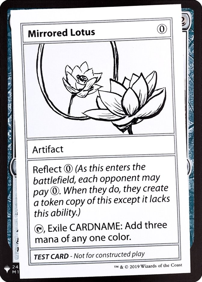 Mirrored Lotus [Mystery Booster Playtest Cards] | Game Grid - Logan