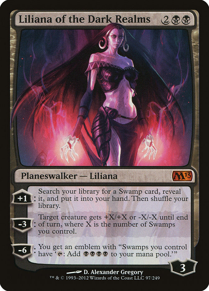 Liliana of the Dark Realms [Magic 2013] | Game Grid - Logan