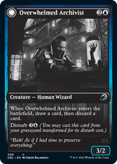 Overwhelmed Archivist // Archive Haunt [Innistrad: Double Feature] | Game Grid - Logan