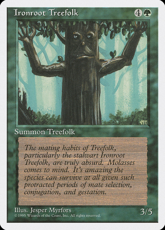 Ironroot Treefolk [Fourth Edition] | Game Grid - Logan