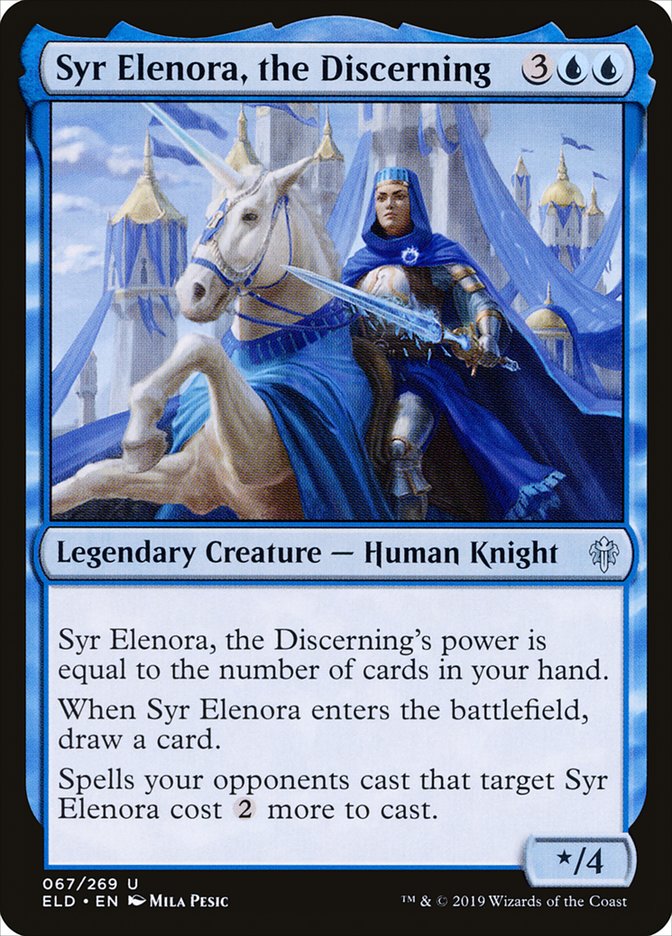 Syr Elenora, the Discerning [Throne of Eldraine] | Game Grid - Logan