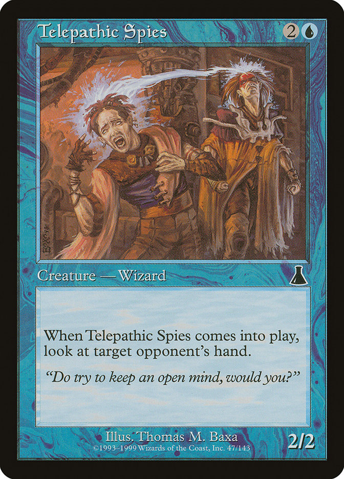 Telepathic Spies [Urza's Destiny] | Game Grid - Logan
