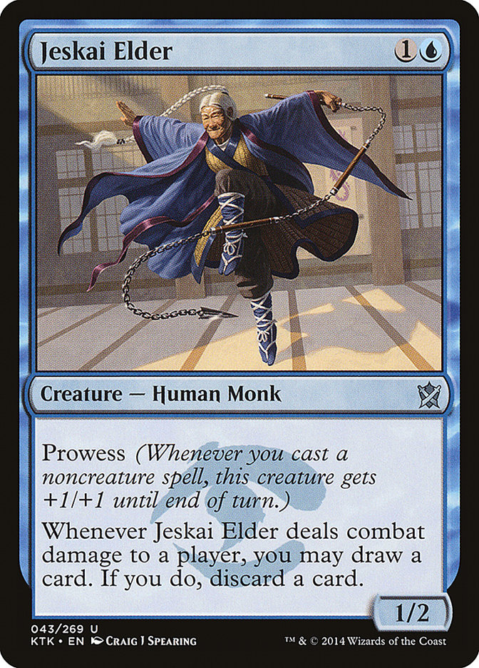 Jeskai Elder [Khans of Tarkir] | Game Grid - Logan