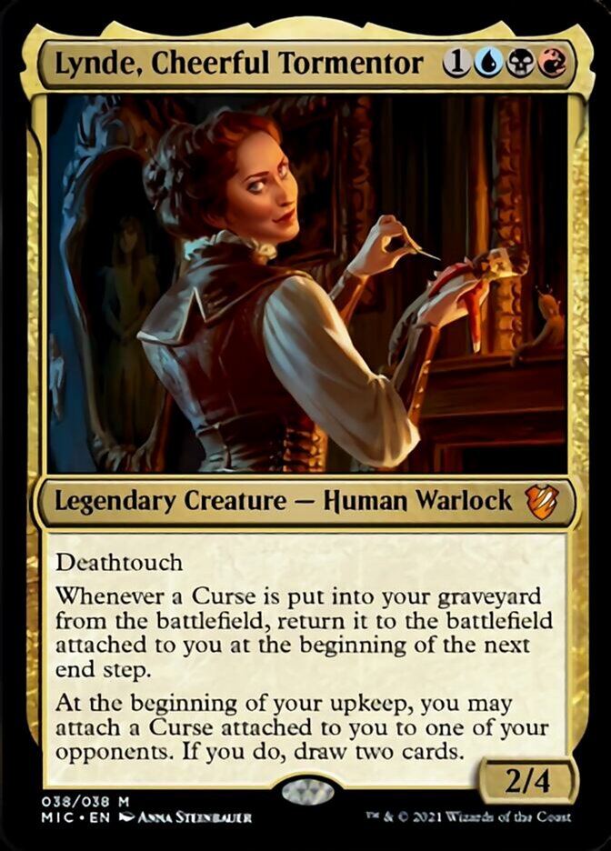 Lynde, Cheerful Tormentor [Innistrad: Midnight Hunt Commander] | Game Grid - Logan