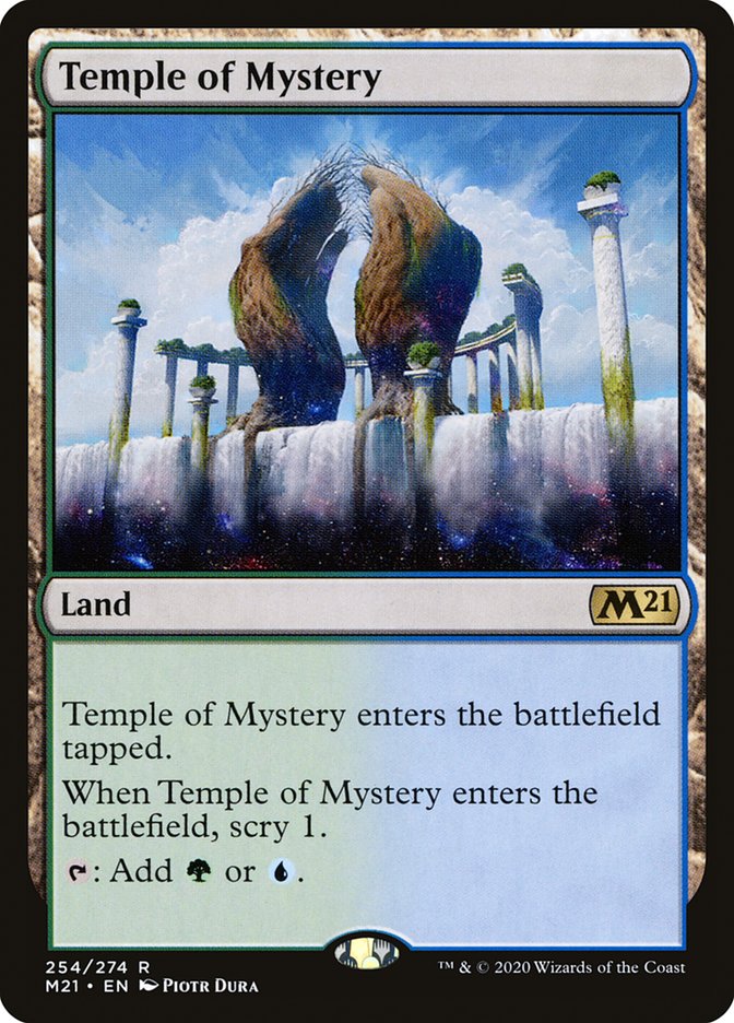 Temple of Mystery [Core Set 2021] | Game Grid - Logan