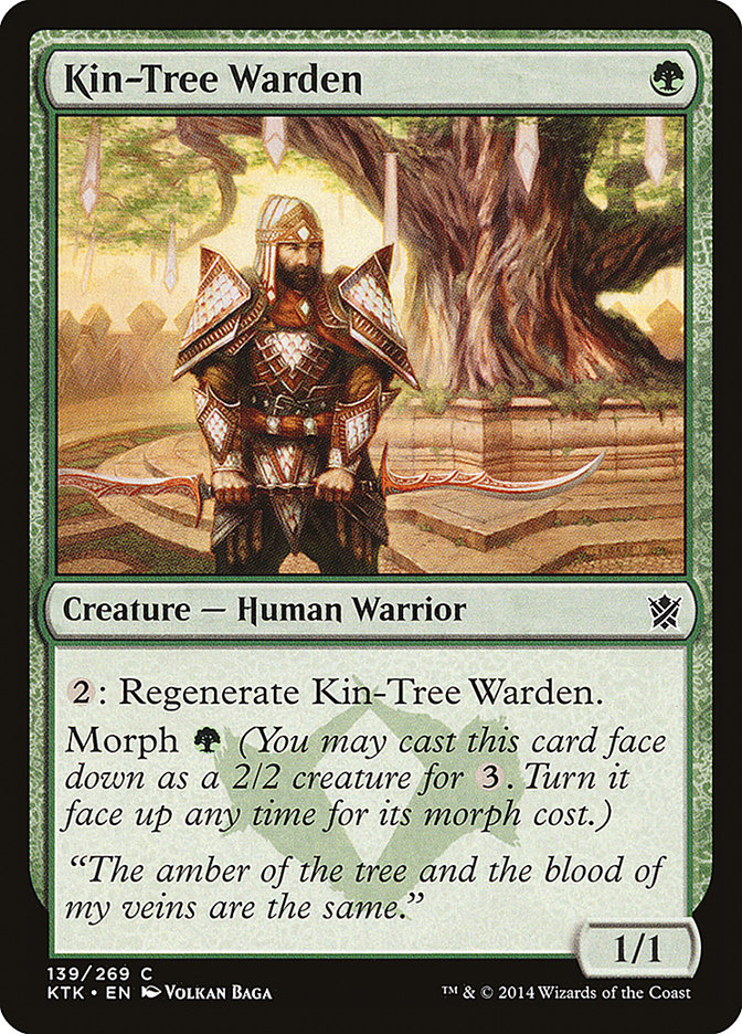 Kin-Tree Warden [Khans of Tarkir] | Game Grid - Logan