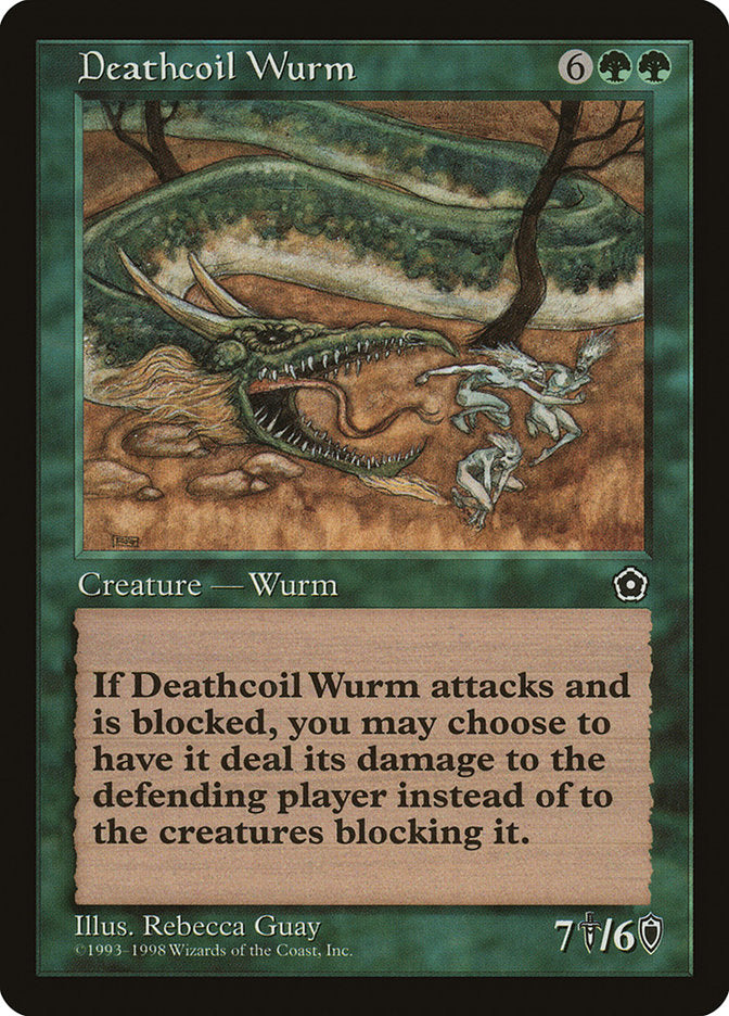 Deathcoil Wurm [Portal Second Age] | Game Grid - Logan