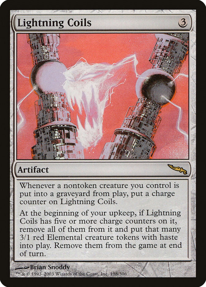 Lightning Coils [Mirrodin] | Game Grid - Logan