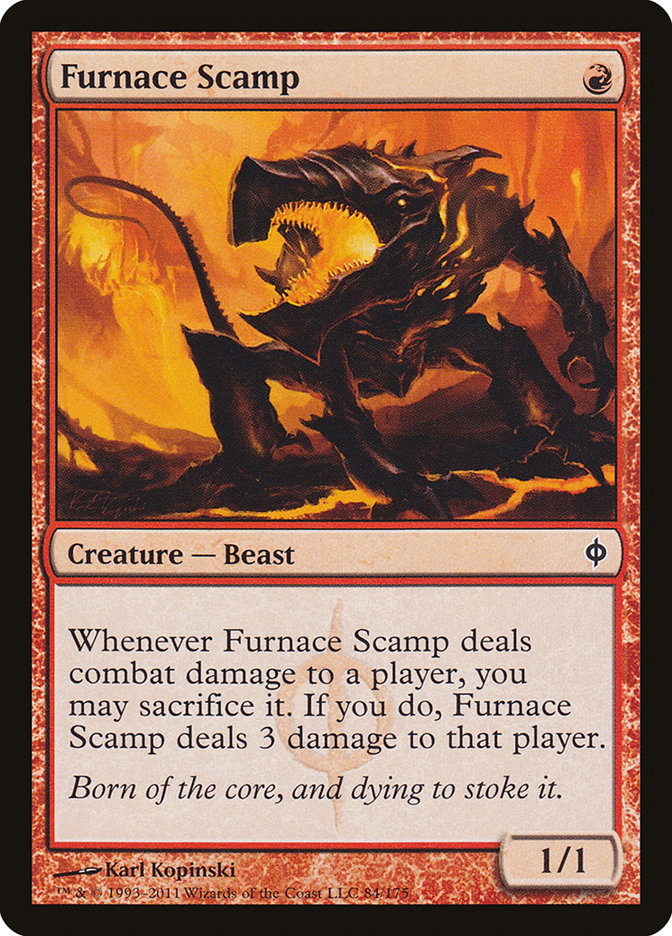 Furnace Scamp [New Phyrexia] | Game Grid - Logan