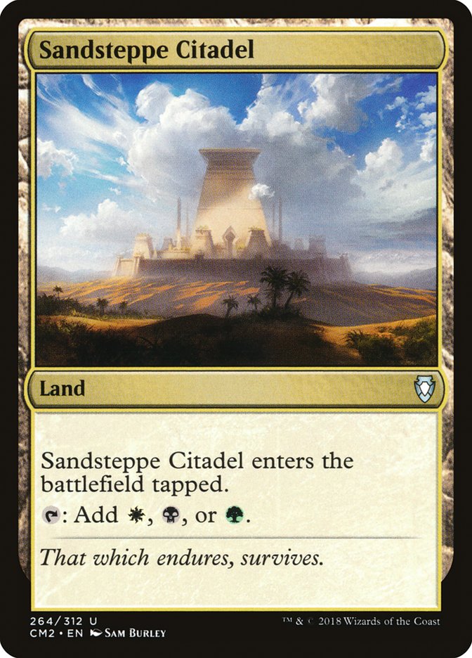 Sandsteppe Citadel [Commander Anthology Volume II] | Game Grid - Logan