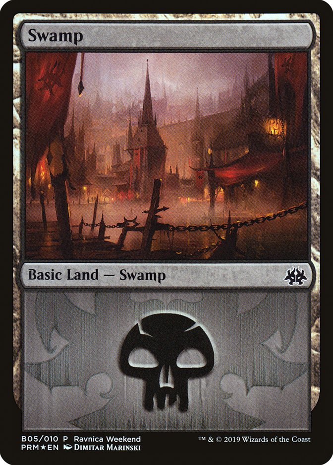 Swamp (B05) [Ravnica Allegiance Guild Kit] | Game Grid - Logan