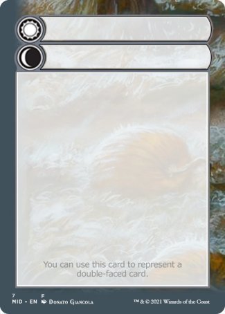 Helper Card (7/9) [Innistrad: Midnight Hunt Tokens] | Game Grid - Logan