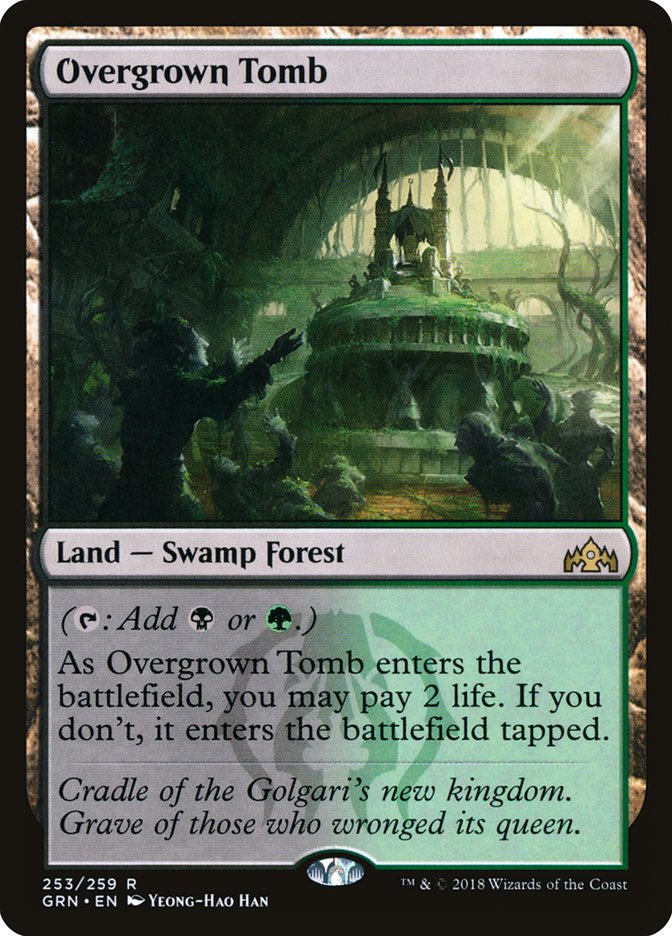 Overgrown Tomb [Guilds of Ravnica] | Game Grid - Logan