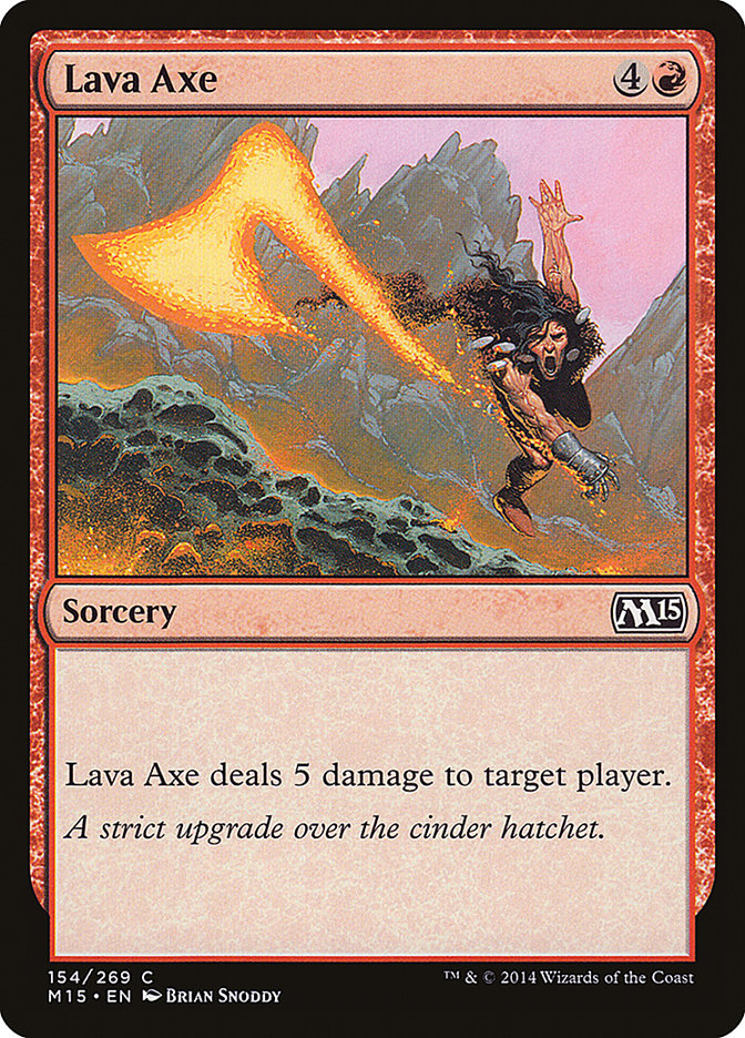 Lava Axe [Magic 2015] | Game Grid - Logan