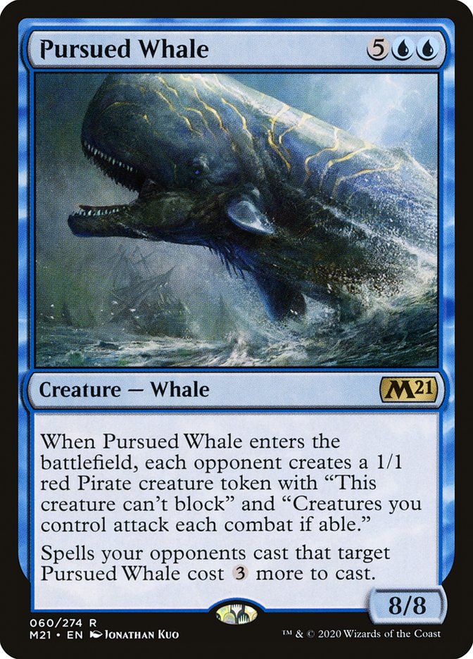 Pursued Whale [Core Set 2021] | Game Grid - Logan