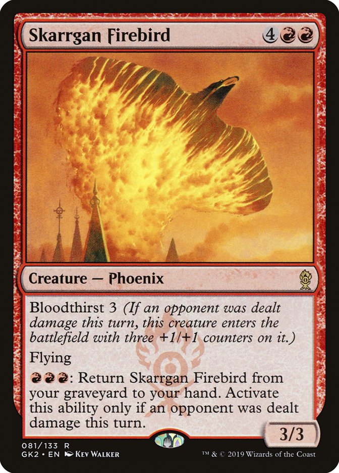 Skarrgan Firebird [Ravnica Allegiance Guild Kit] | Game Grid - Logan