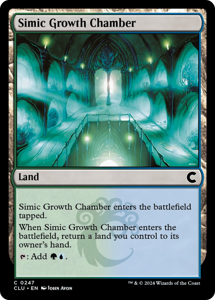 Simic Growth Chamber [Ravnica: Clue Edition] | Game Grid - Logan