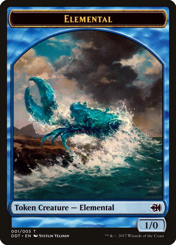 Elemental Token [Duel Decks: Merfolk vs. Goblins Tokens] | Game Grid - Logan