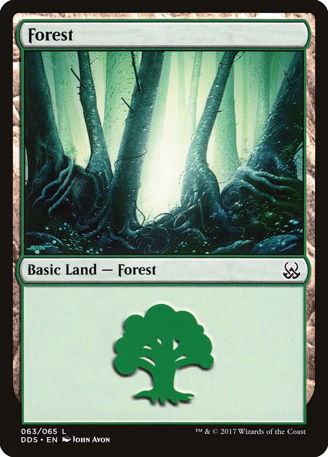 Forest (63) [Duel Decks: Mind vs. Might] | Game Grid - Logan