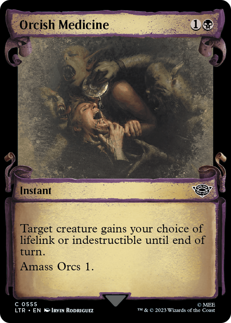 Orcish Medicine [The Lord of the Rings: Tales of Middle-Earth Showcase Scrolls] | Game Grid - Logan