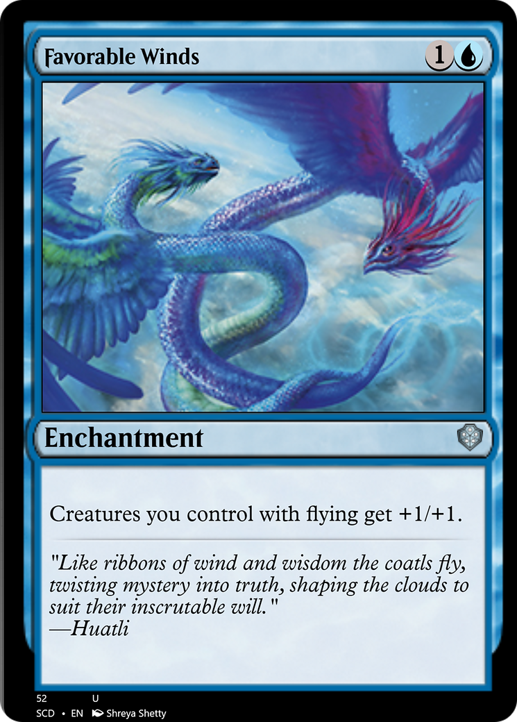 Favorable Winds [Starter Commander Decks] | Game Grid - Logan