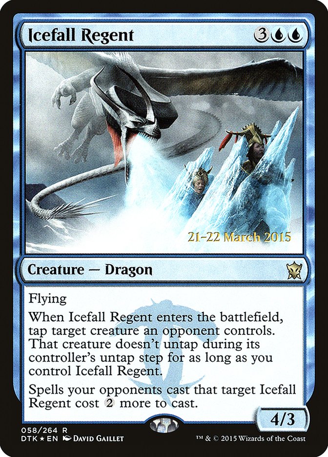 Icefall Regent [Dragons of Tarkir Prerelease Promos] | Game Grid - Logan